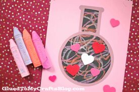 Paper Chalk Love Potion Craft For Valentine's Day