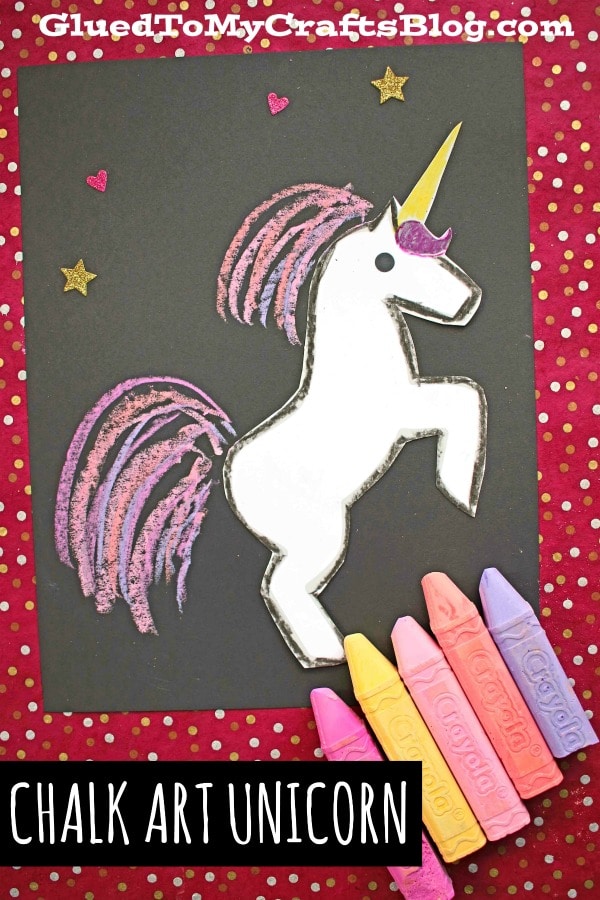 Paper & Chalk Unicorn Craft