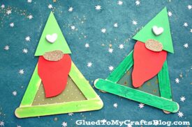 Popsicle Stick Leprechaun Gnome - Kid Craft