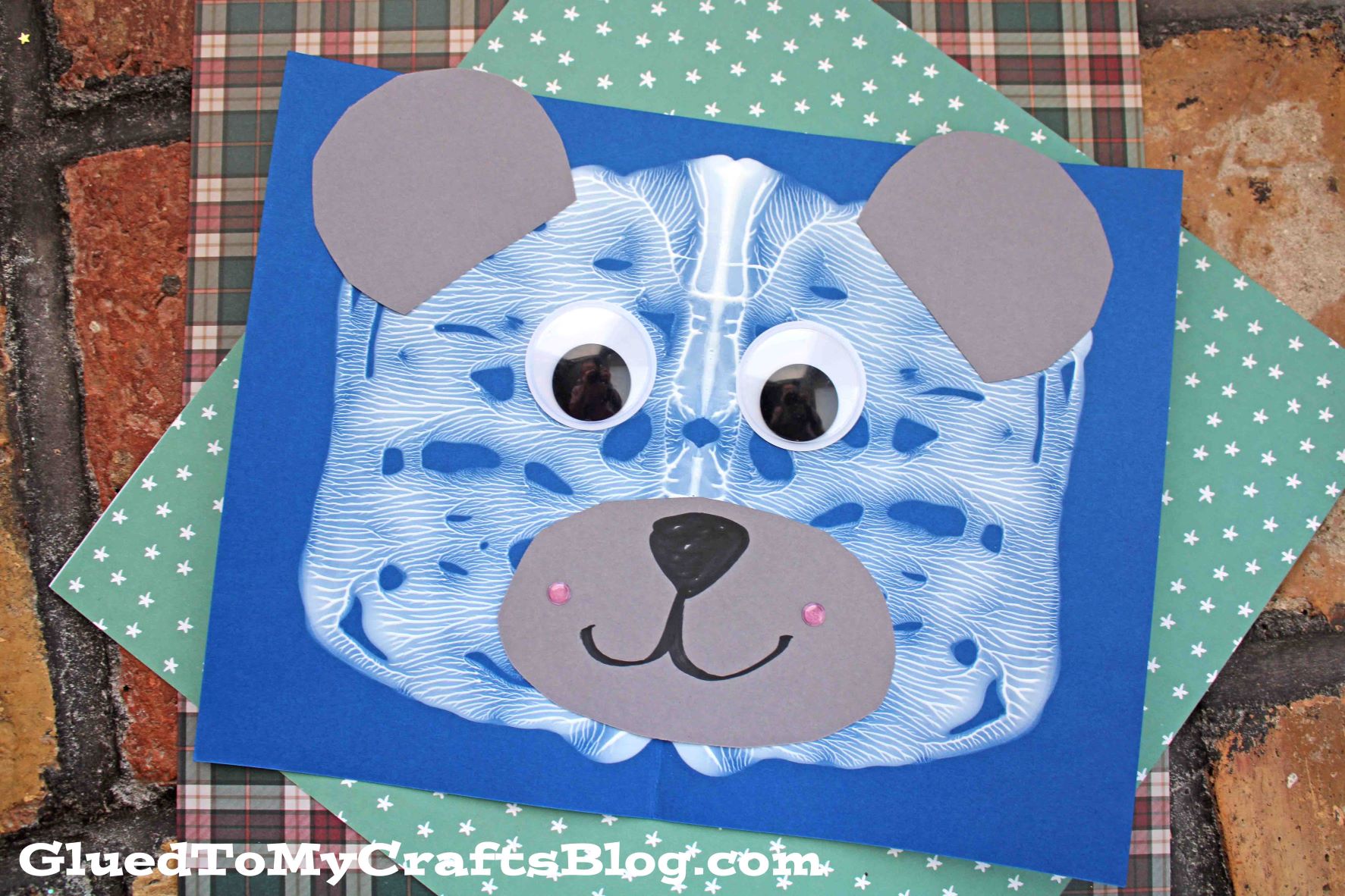 Paint Splat Polar Bear