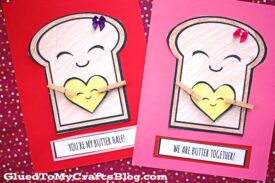 Paper Punny Toast Card - Valentine's Day Craft For Kids
