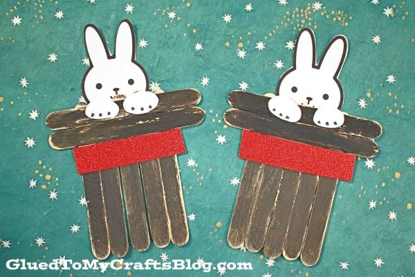 Popsicle Stick Magician's Hat Craft