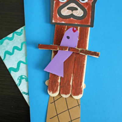 Popsicle Stick Otter