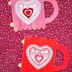 Popsicle Stick Cup of Kindness - Kid Craft