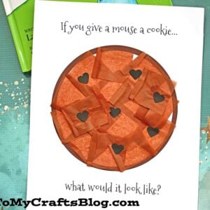 Paper Chocolate Chip Cookie Craft For Toddlers