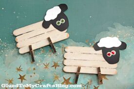 Adorable Popsicle Stick Sheep Craft For Kids To Recreate