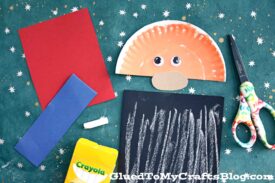 Paper & Chalk Art Uncle Sam Craft For Kids To Make