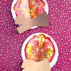 Paint Splat Campfire - Summer Camp Kid Craft