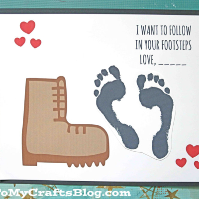 In Your Footprints - Father's Day Keepsake Idea