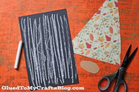 Paper & Chalk Art Fall Gnome Craft For Kids To Make