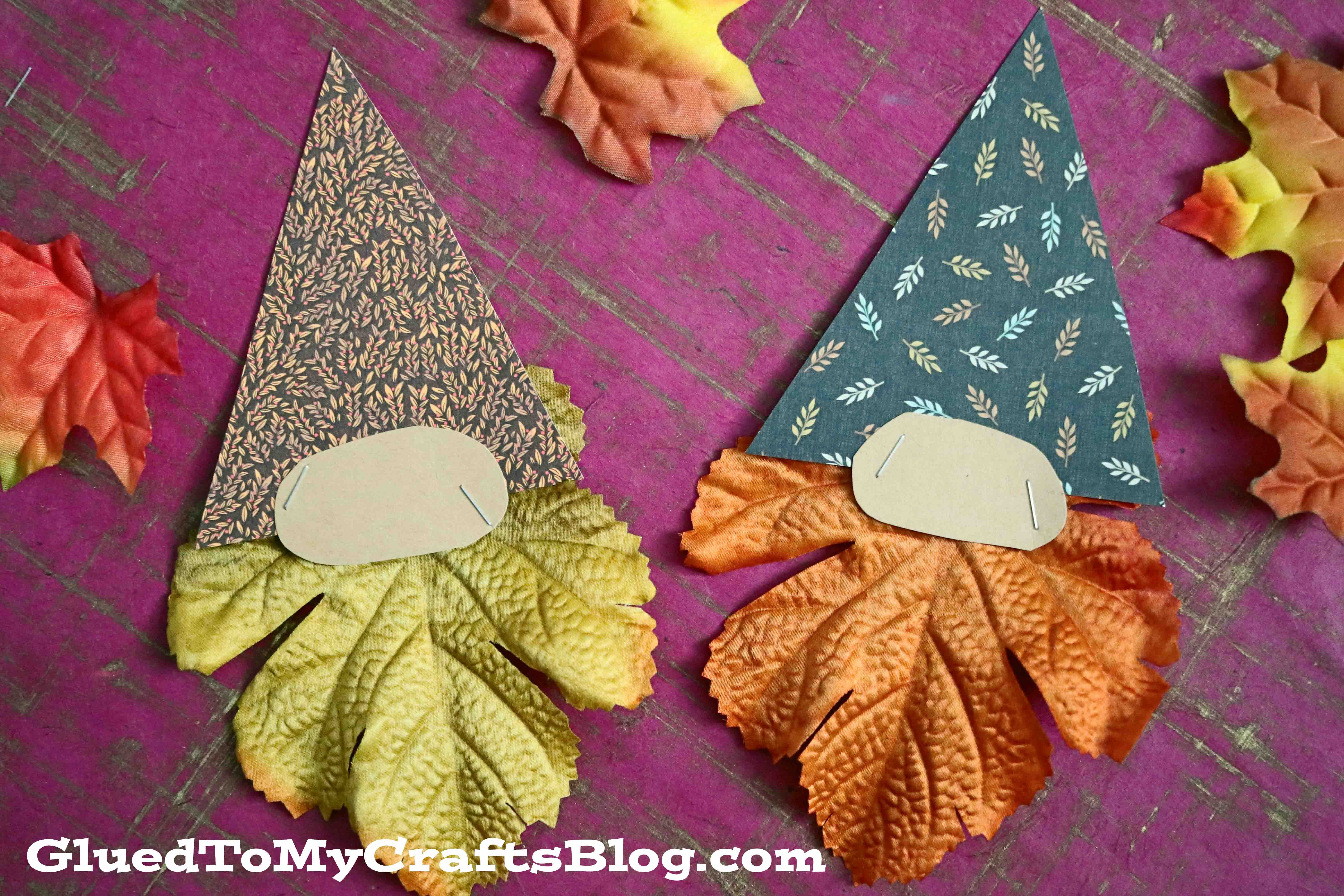 3-Step Leaf Gnome Craft Idea For Kids