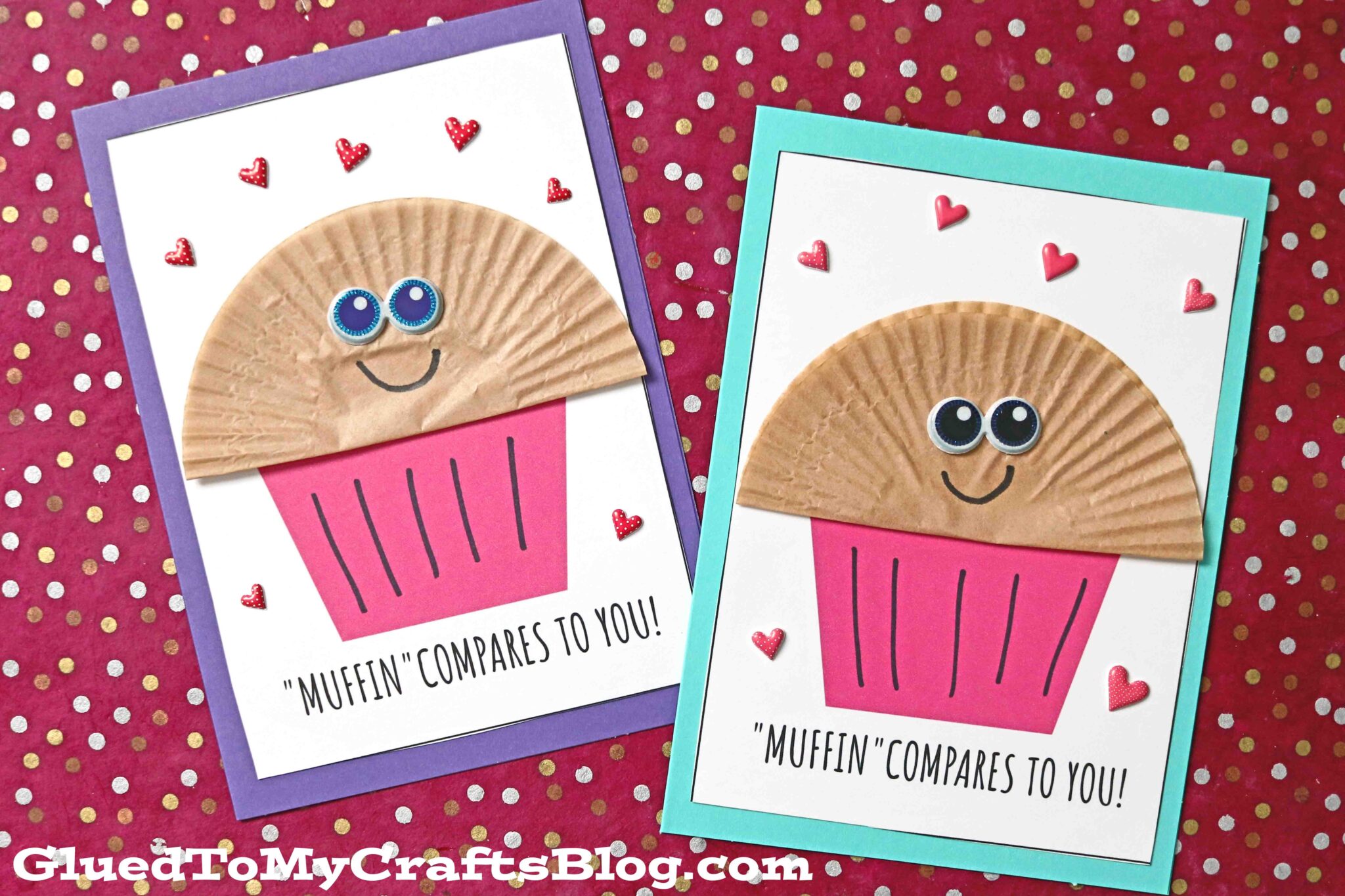 Cupcake Liner MUFFIN Compares To You Card