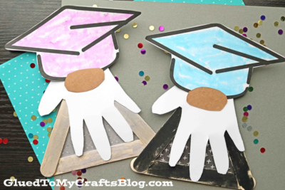 Popsicle Stick Graduation Gnome - Kid Craft Idea