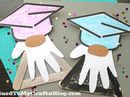 Popsicle Stick Graduation Gnome - Kid Craft Idea