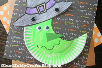 Witch Moon Craft Idea For Kids
