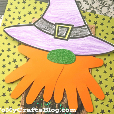 Paper Bag Witch Puppet Craft