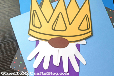 Handprint Gnome King Craft