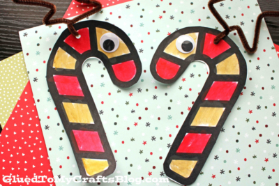 Candy Cane Reindeer Craft Idea For Kids