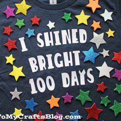 100 Days of School Shirt Ideas For Kids To Make