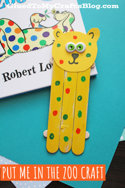 Put Me In The Zoo Craft Idea For Kids