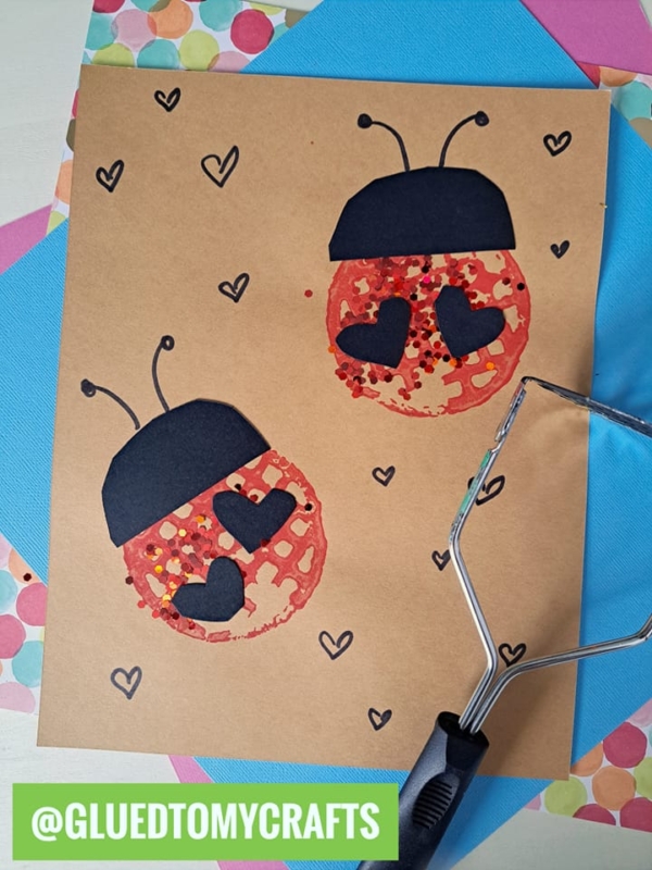 Potato Masher Stamped Craft Ideas For Kids