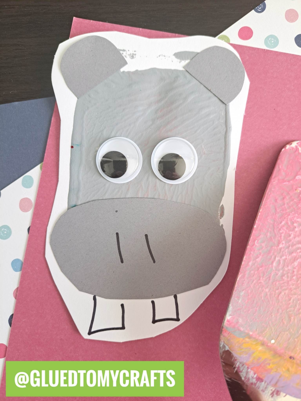 Spatula Stamped Craft Ideas For Kids