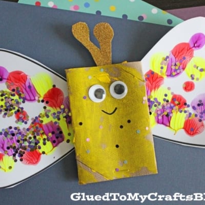Toilet Paper Roll Butterfly Craft