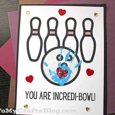 Bowling Ball Keepsake Craft Idea For Kids