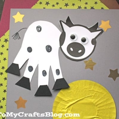 Handprint Cow Keepsake Craft Idea