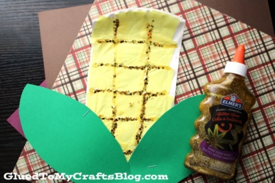 Paper Plate Corn Craft Idea For Kids