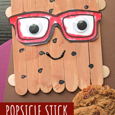 Easy & Fun Popsicle Stick Smart Cookie Craft