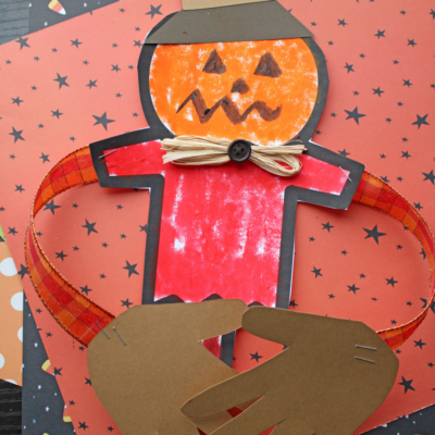 Scarecrow Hug Craft Idea For Kids