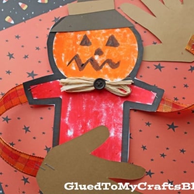 Scarecrow Hug Craft Idea For Kids