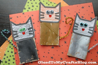 Toilet Roll Cat Craft Idea For Kids