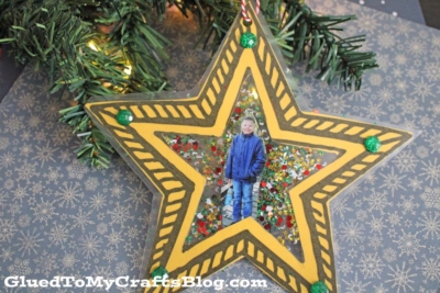 Christmas Star Photo Ornament Craft