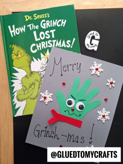 Handprint MERRY GRINCH-MAS Keepsake