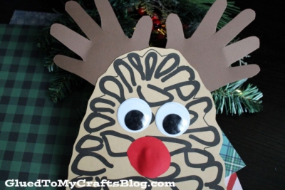 Pinecone Reindeer Craft For Kids