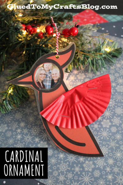 Red Cardinal Photo Ornament