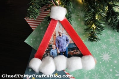 Santa Hat Photo Ornament