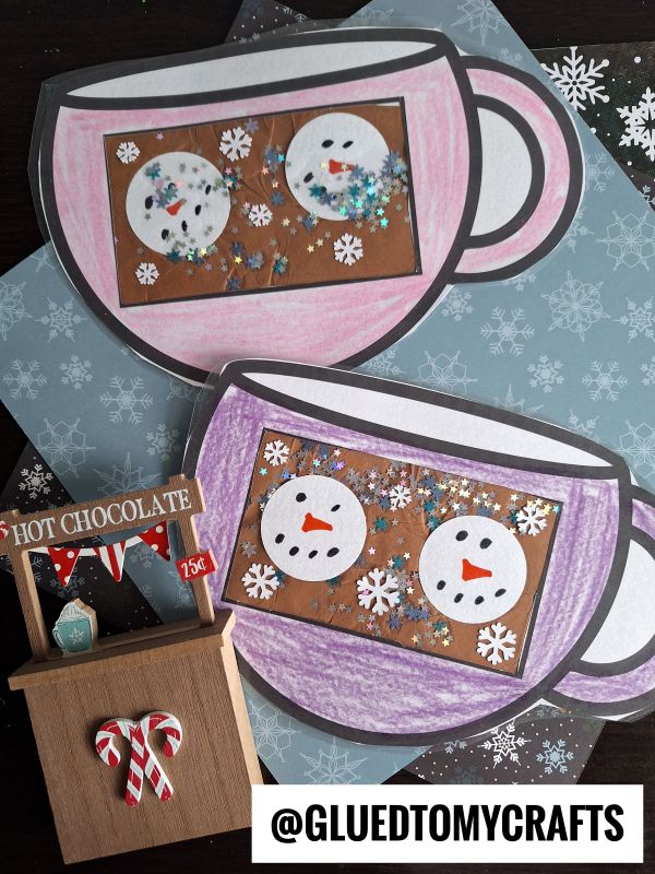 Inside My Hot Cocoa Mug Craft Idea For Kids