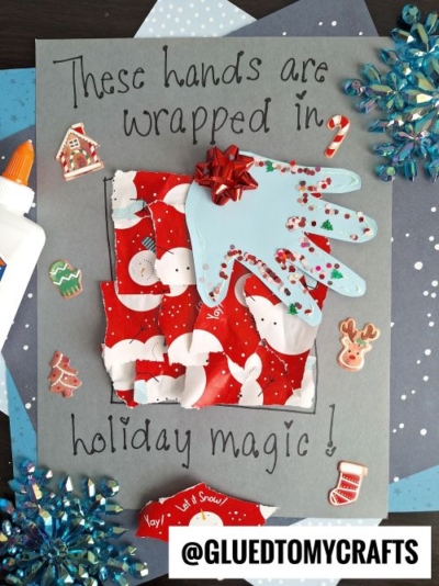 These Hands Are Wrapped In Holiday Magic Keepsake