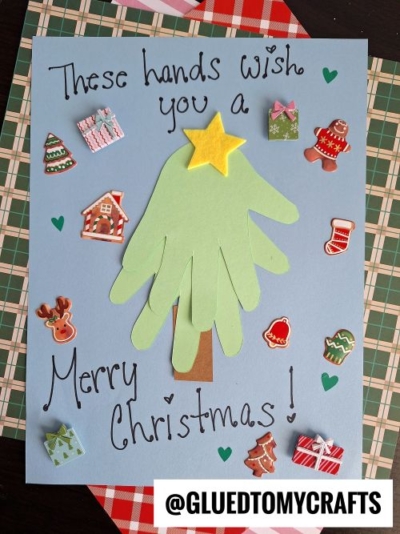 These Hands Wish You A Merry Christmas