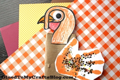 Toilet Paper Roll Turkey Craft Idea For Kids