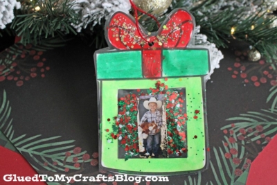 Christmas Present Photo Ornament