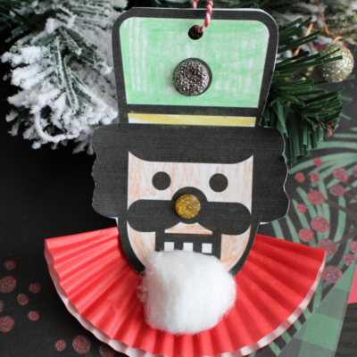 Nutcracker Ornament Craft Idea For Kids