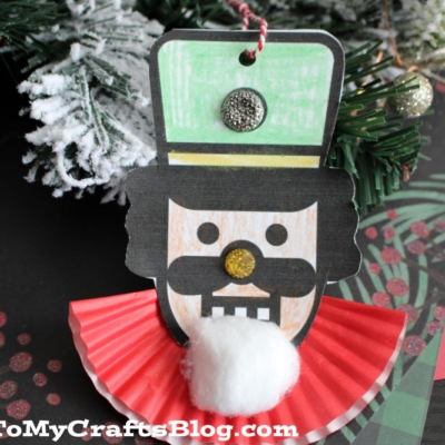 Nutcracker Ornament Craft Idea For Kids