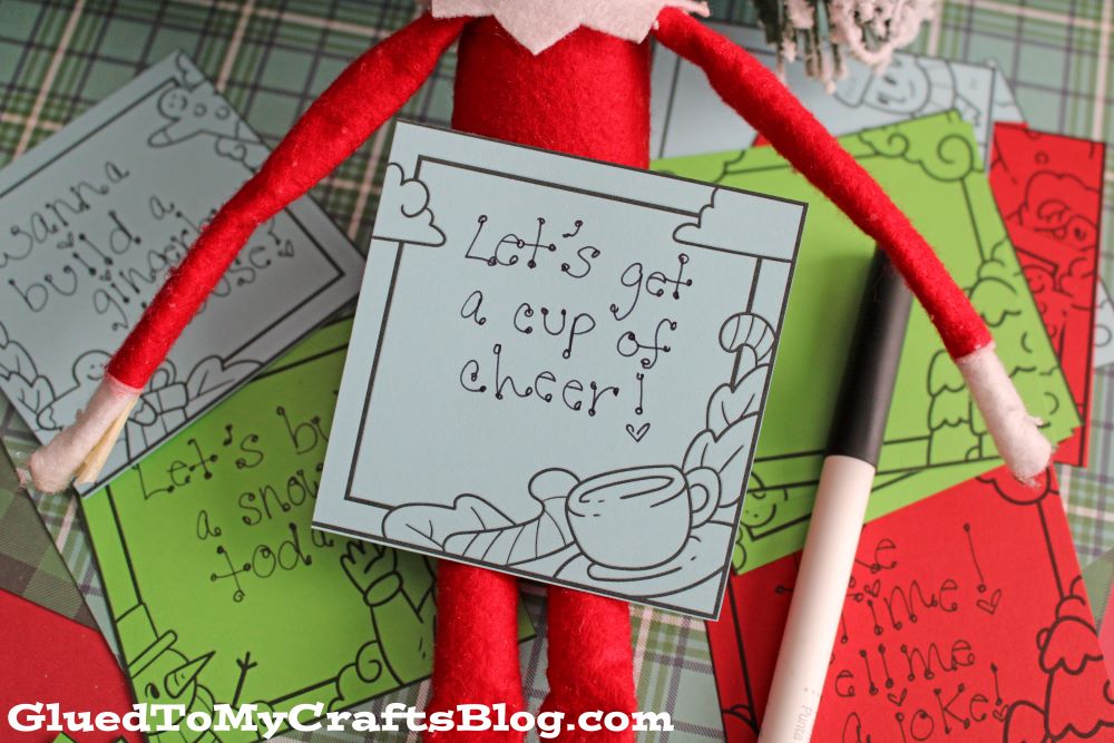 Free Christmas Notecard Printable From Us!