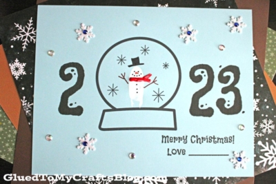2023 Keepsake Card Craft Idea For Christmas