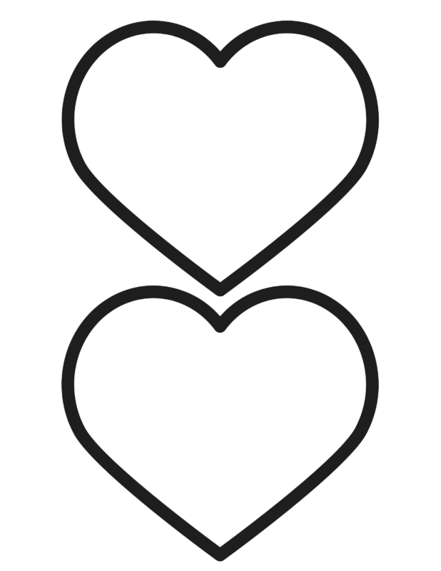 Free Heart Printables For Crafts - Landing Page
