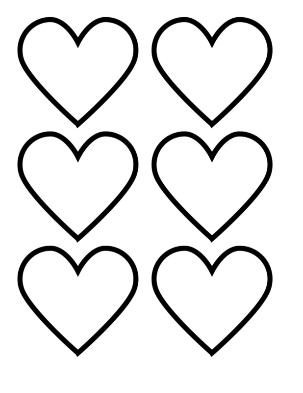 Free Heart Printables For Crafts - Landing Page